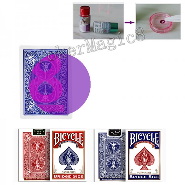 Invisible ink playing cards USA Bicycle Poker