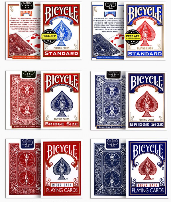 Invisible ink playing cards USA Bicycle Poker