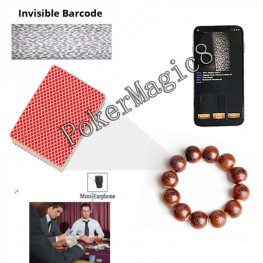 Beaded Bracelet Poker Scanner Spy Cheating Playing Cards
