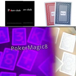 white light Marked Poker and contact lens