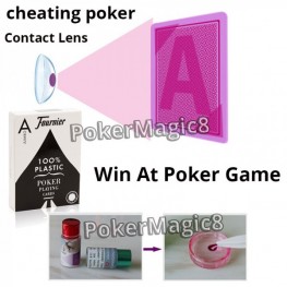 Fournier 2800 Magic Invisible Cards for UV Contact Lenses Cheat in Casino