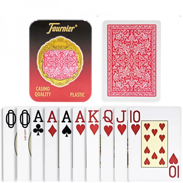 Fournier Plastic Playing Cards for UV Contact Lense