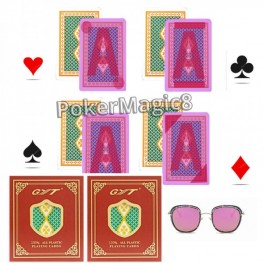 GYT playing cards marked card for poker cheat