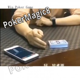 Watch hide poker camera Scanner marked card