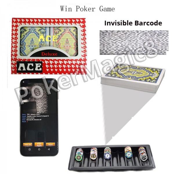 Anti Cheating Poker for Analyzer ACE Deluxe Marked Playing Cards