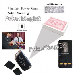 Car keys Poker Scanner Magic card Poker cheating device