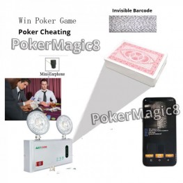Light Poker Camera for cheating playing card