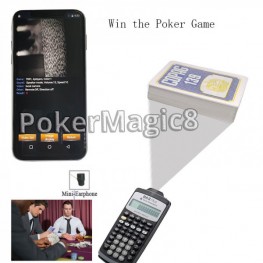 Baccarat  Poker Scanning Cheating device Side Marked Playing Cards