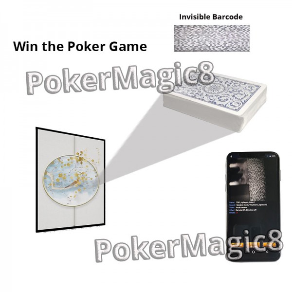 Decorative Painting Casino Cheating Device Wireless Remote Control infrared hidden Camera