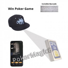Hat magic tricks poker spy camera for cheating playing cards