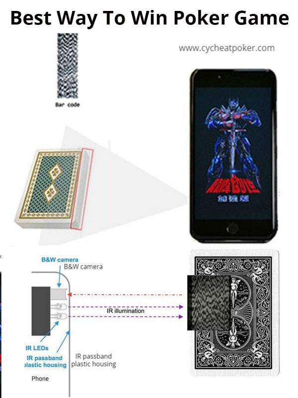 Iphone X Poker Analyzer Cheating any poker game playing cards device