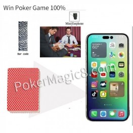 Iphone 11 cheat in general card poker cheating device read non Marked Card